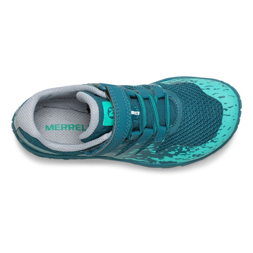 Basket Merrell Trail Glove 5 A/C Turquoise Enfant | H.X.SYTV